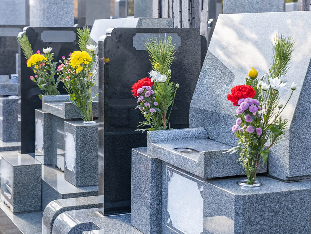 お墓の建立画像